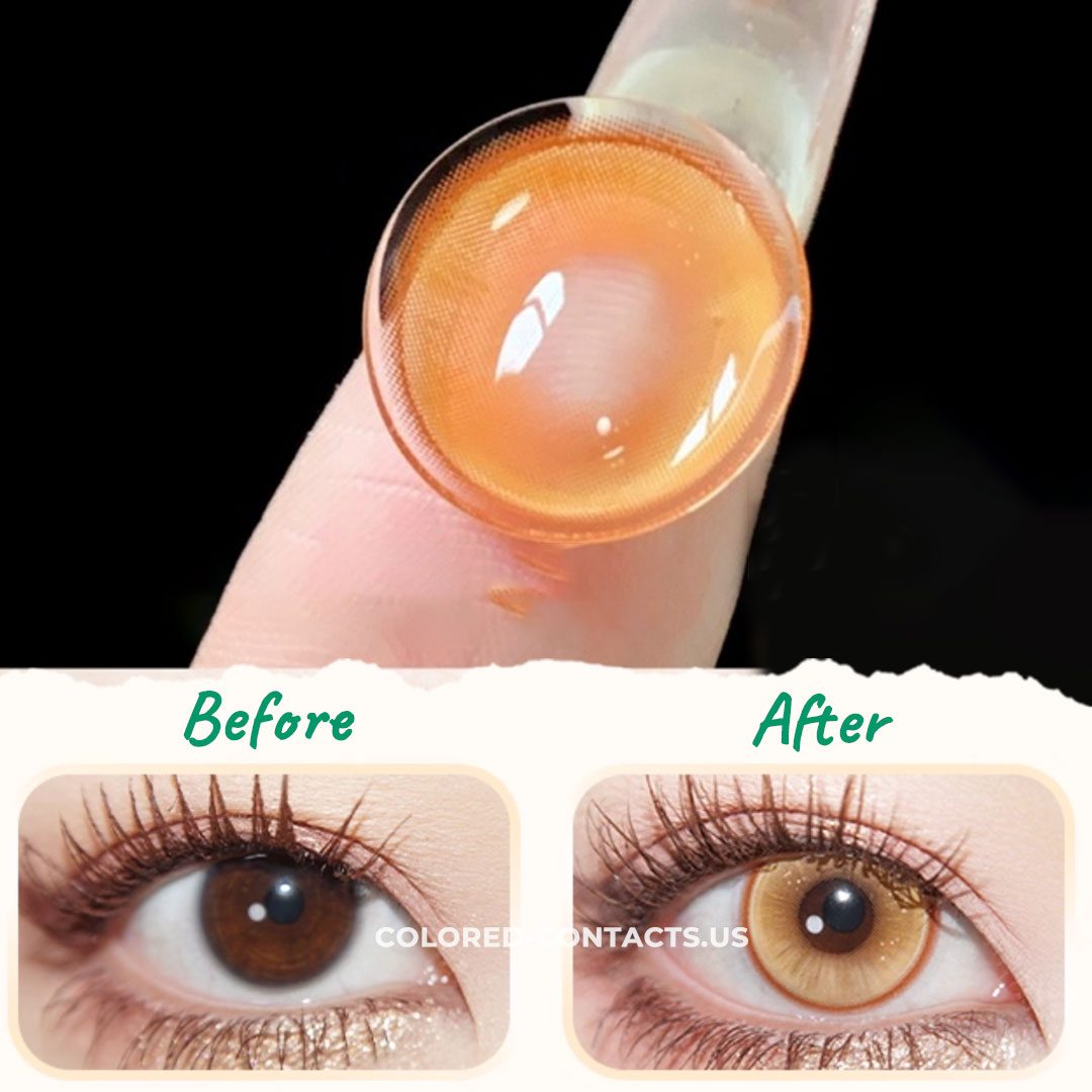 Caramel Dream Contact Lenses | 4-Lens Pack - thumbnail 2