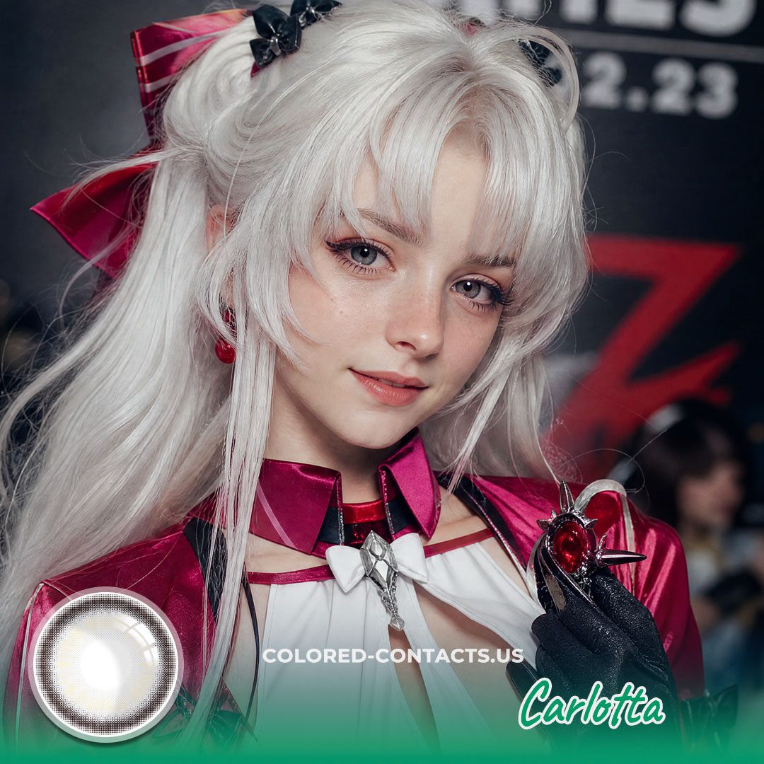 WuWa: Carlotta Cosplay Contact Lenses - image 1
