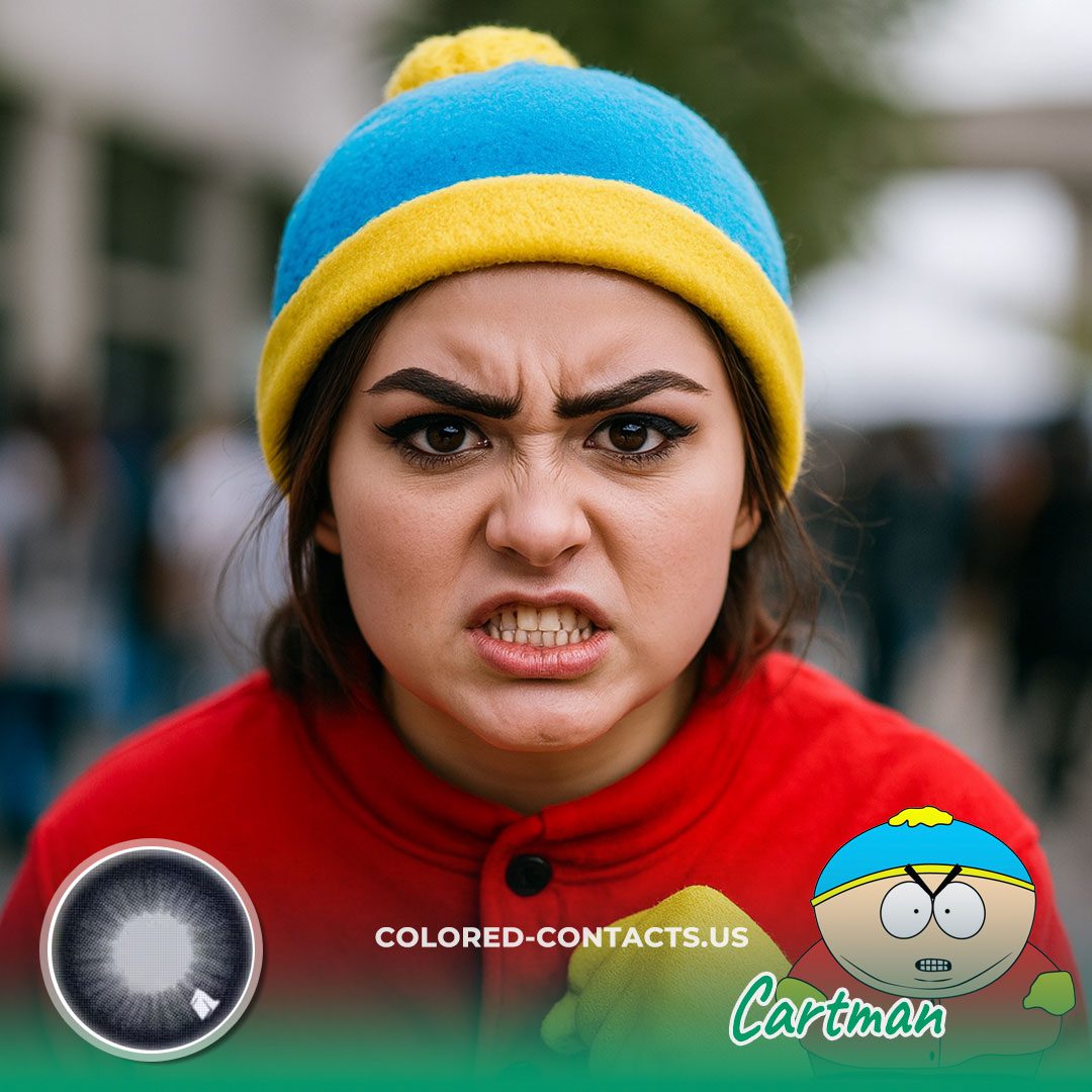 Cartman Cosplay Contact Lenses - image 1