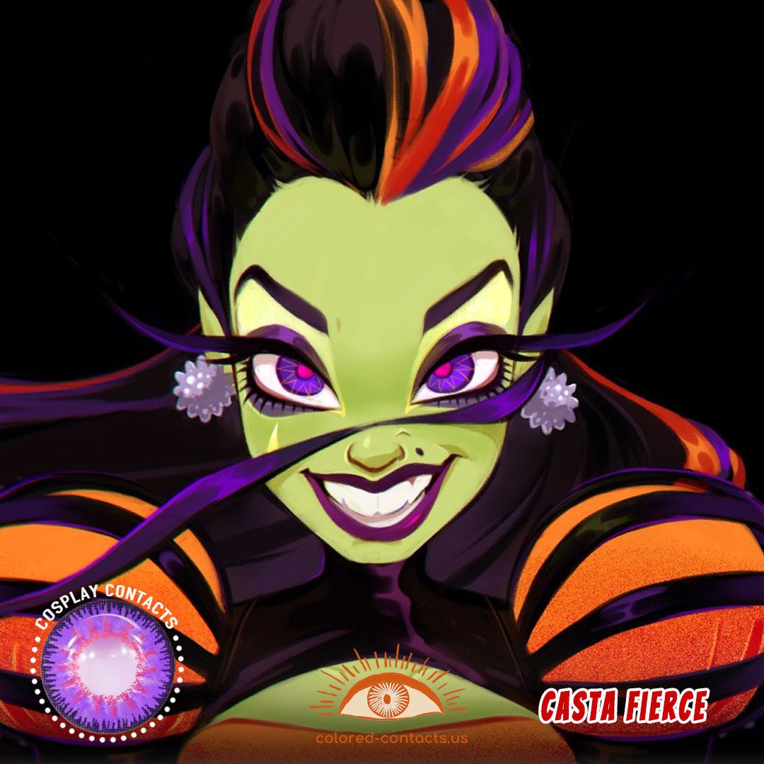 Monster High : Casta Fierce Cosplay Contact Lenses - image 1