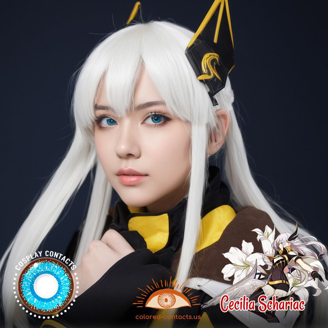 Honkai Impact 3rd: Cecilia Schariac Cosplay Contact Lenses - image 1