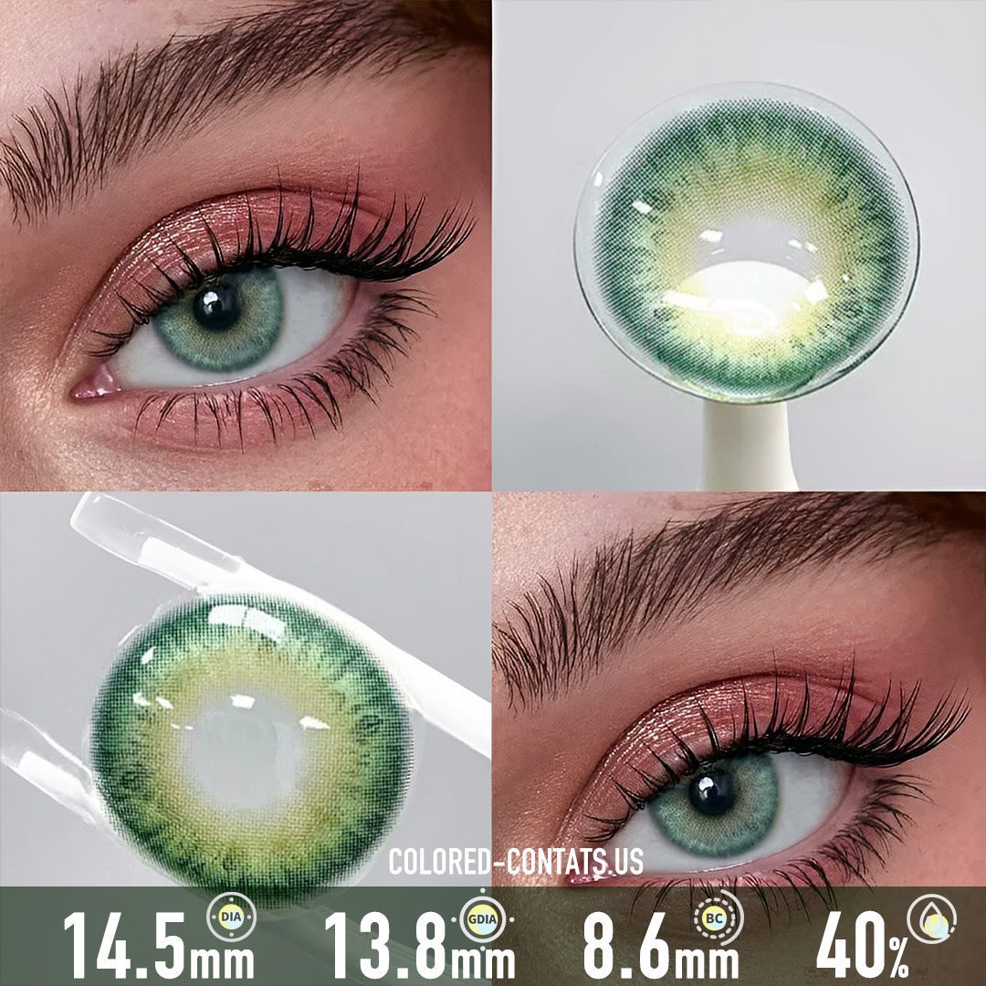 Celestia Green Contact Lenses - image 1