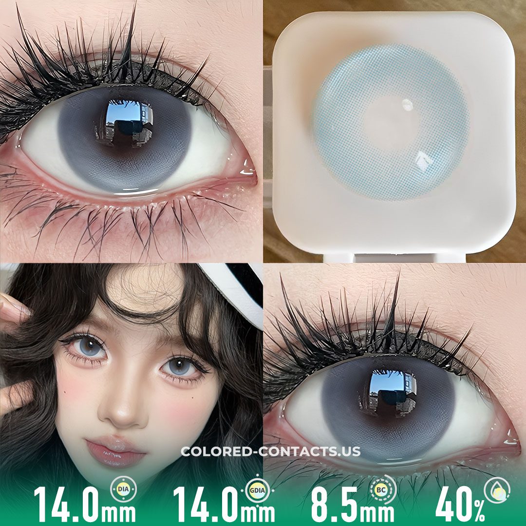 Celestial Tide Aqua Circle Contacts - image 1