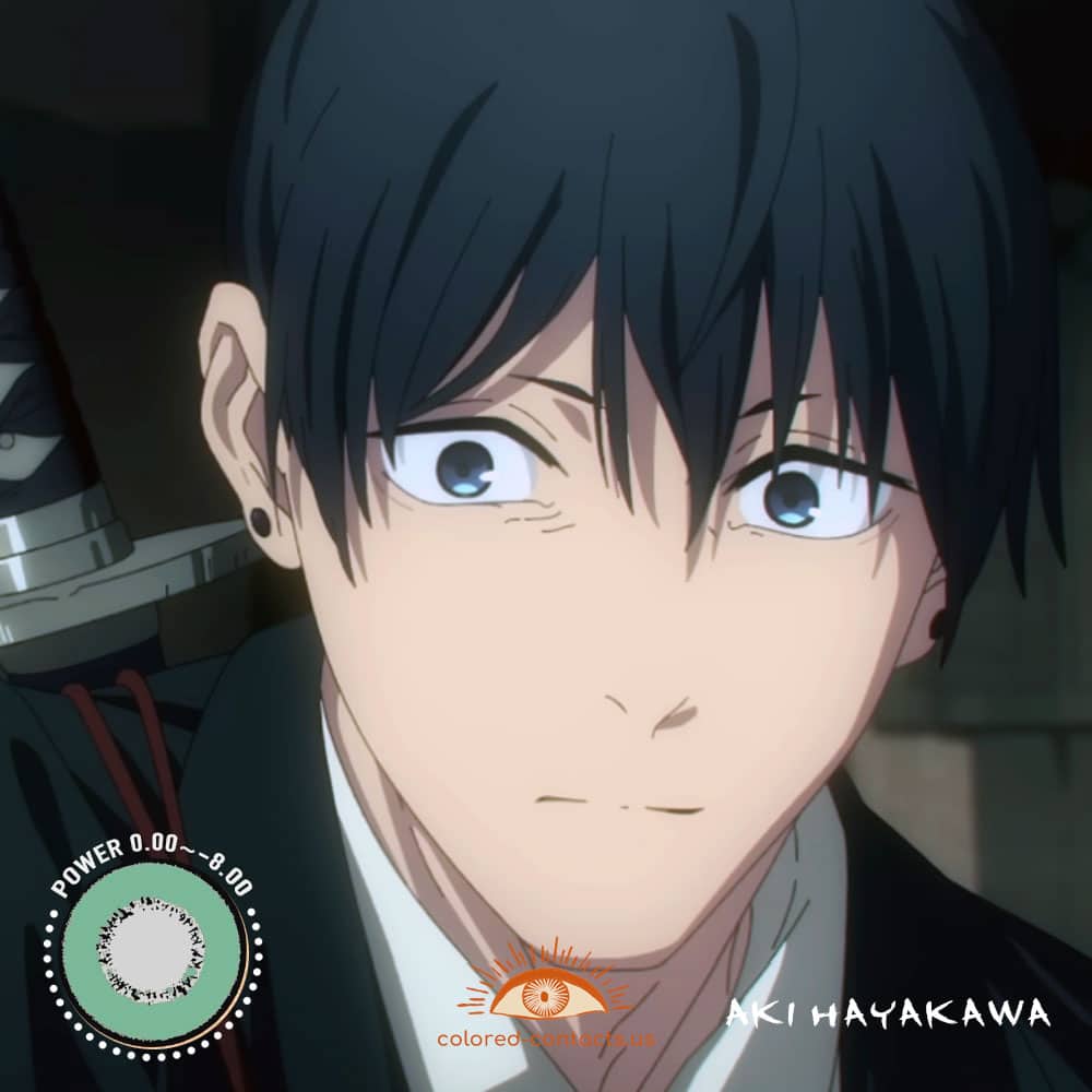 Chainsaw Man - Aki Hayakawa Cosplay Contact Lenses - image 1