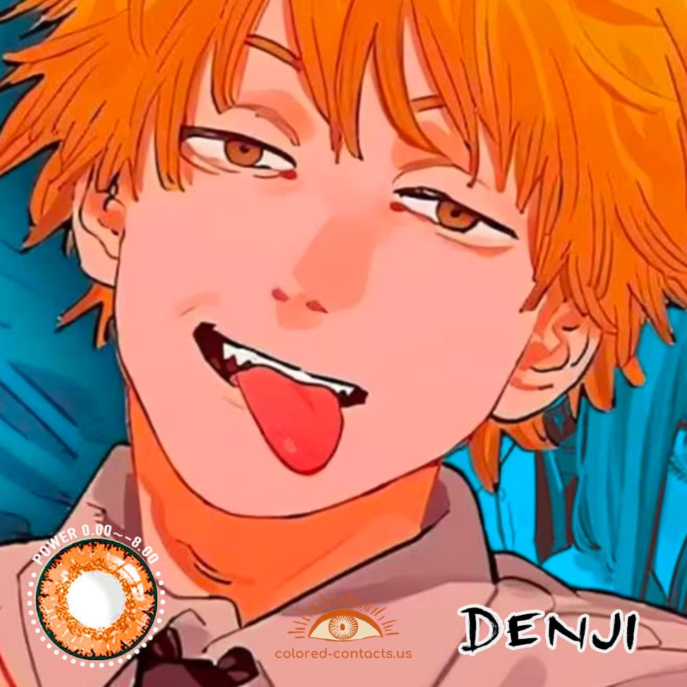 Chainsaw Man - Denji Cosplay Contact Lenses - image 1