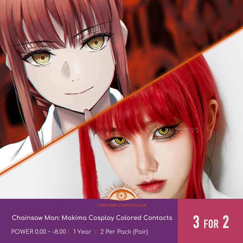 Chainsaw Man - Makima Contacts V1 - thumbnail 3