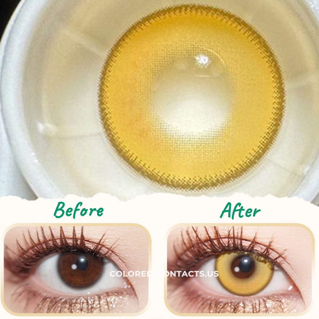 Champagne Shimmer Contact Lenses | 4-Lens Pack - thumbnail 2