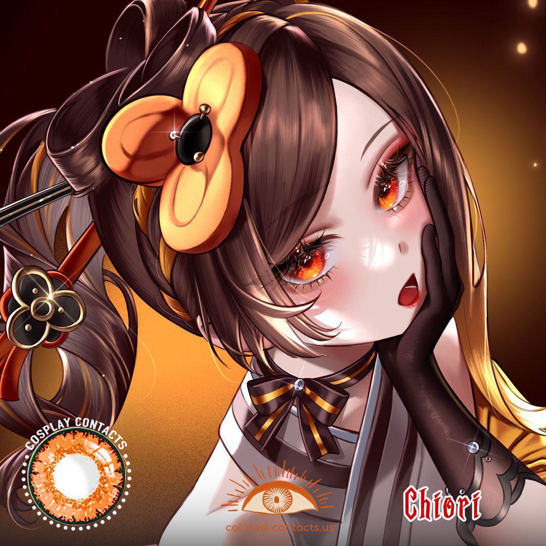 Genshin Impact Chiori Cosplay Contacts - image 1