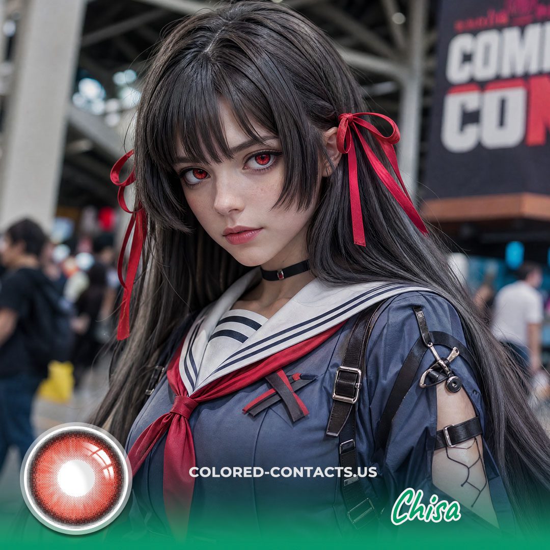 WuWa : Chisa Cosplay Contact Lenses - image 1