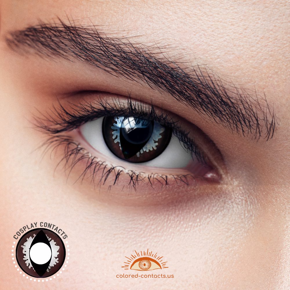 Chocolate Cat Eye Contacts - thumbnail 2