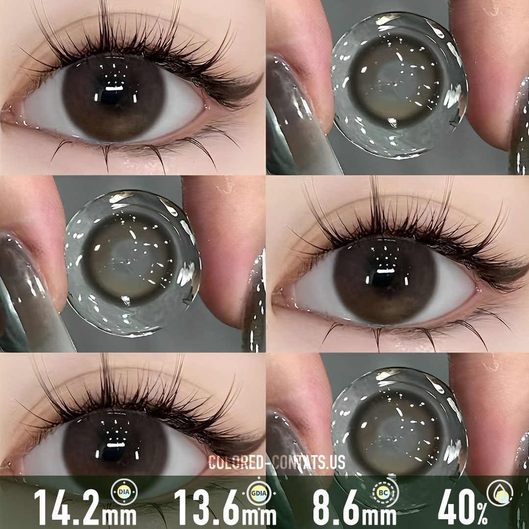 Chocolate Enigma Brown Contact Lenses - image 1