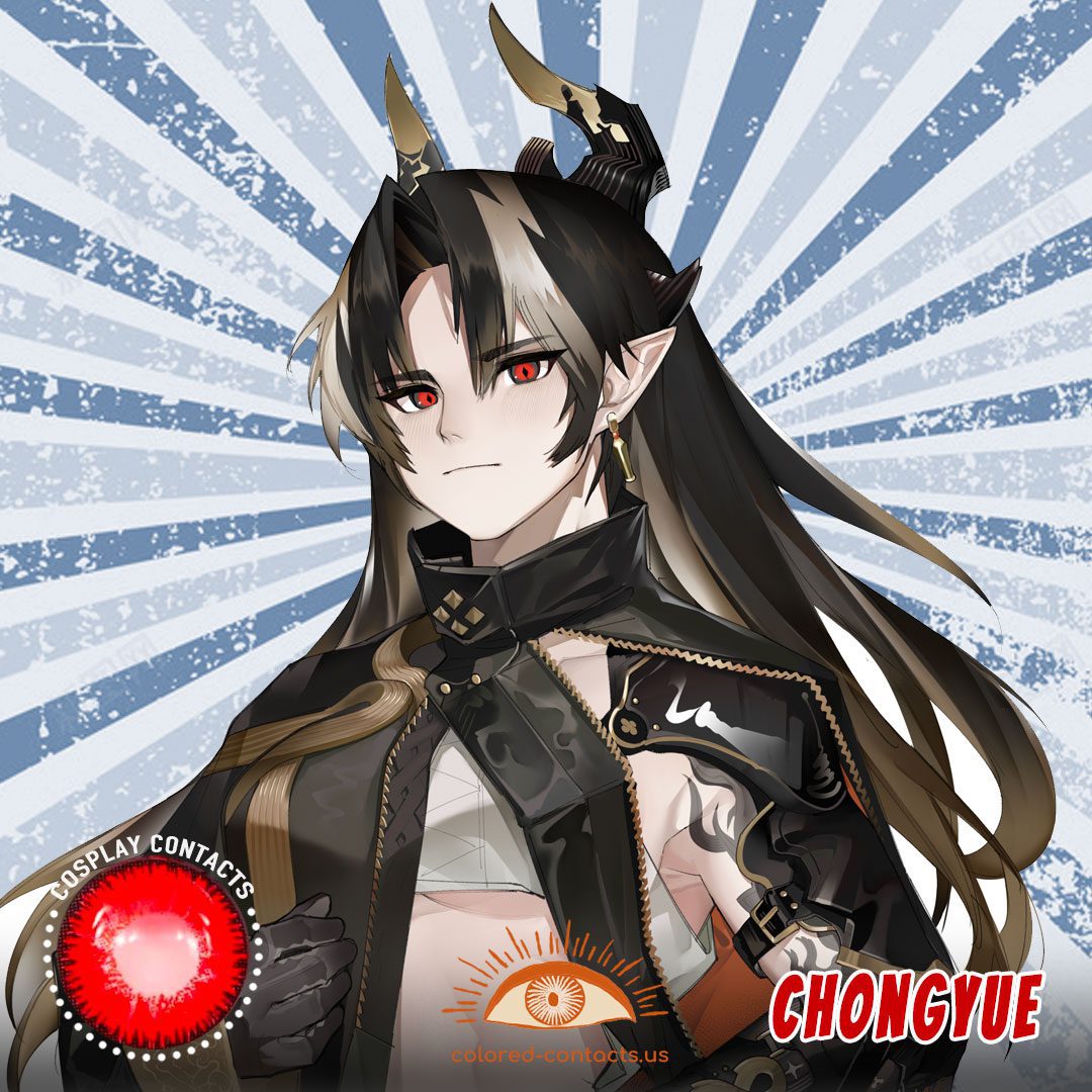 Arknights : Chongyue Cosplay Contact Lenses - image 1