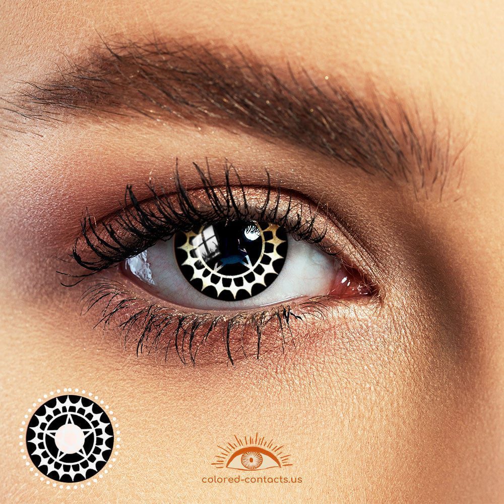 Black Butler – Ciel’s Cosplay Contacts – Black Version - image 1