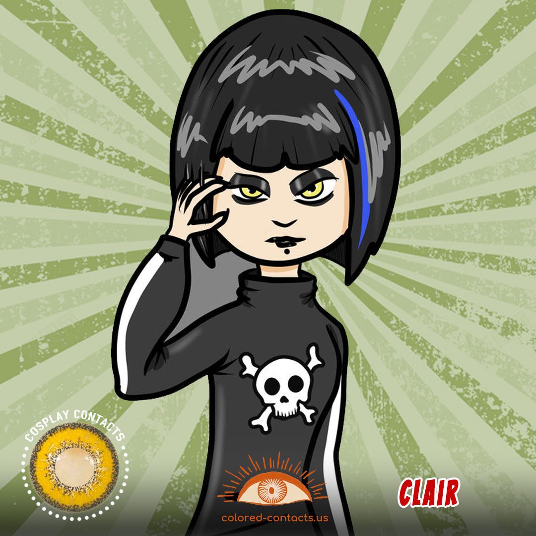 Monster High : Clair Cosplay Contact Lenses - image 1