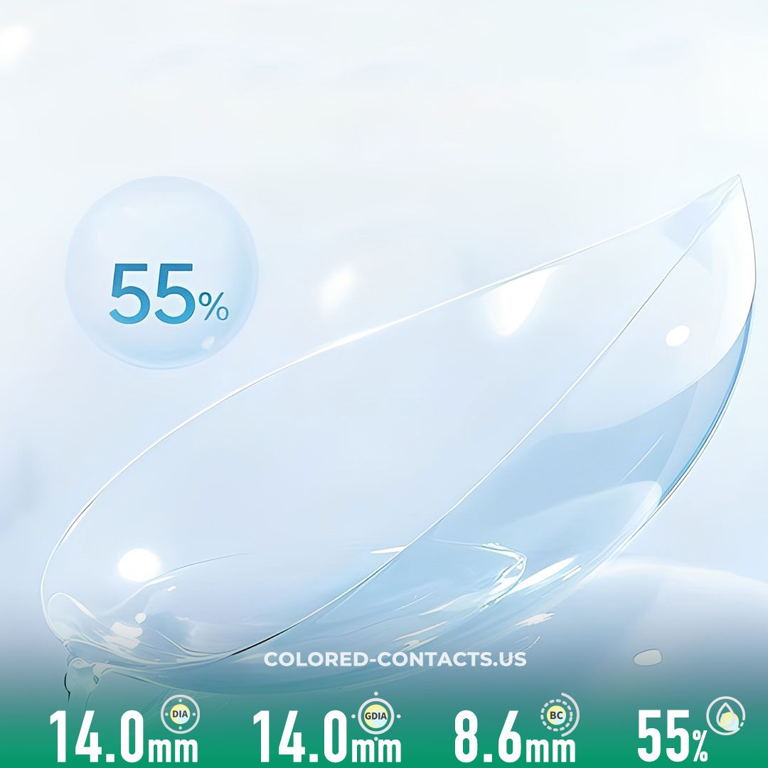 Clear Contacts: Premium 14.0mm Daily Disposable Transparent Lenses 10-30PCS - image 1