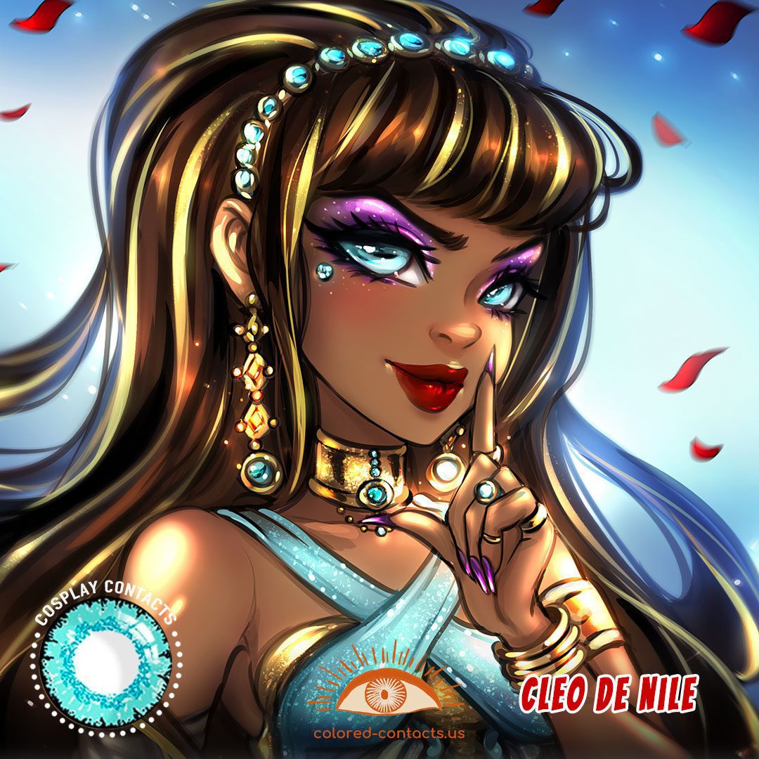 Monster High : Cleo de Nile Cosplay Contact Lenses - image 1