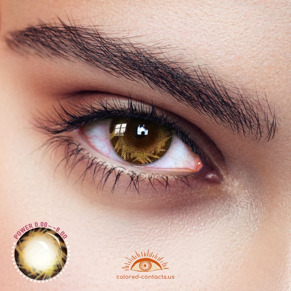 Comet Brown Colored Contacts - image 1