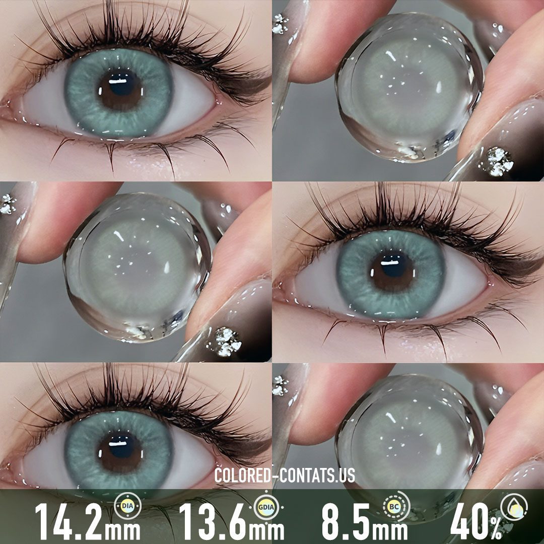 Crystal Cloud Grey Contact Lenses - image 1