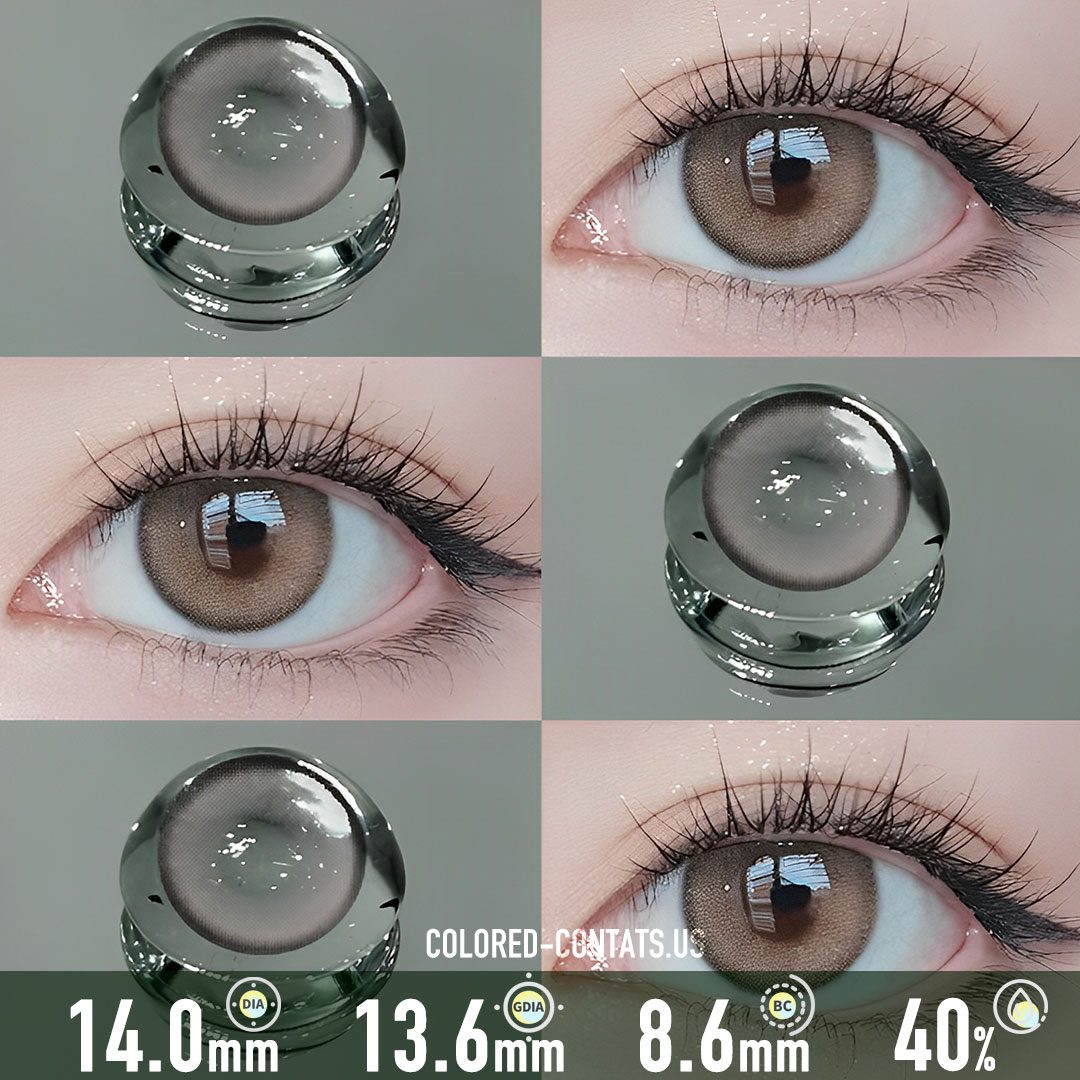 Crystal Peach Bloom Pink Contact Lenses - image 1