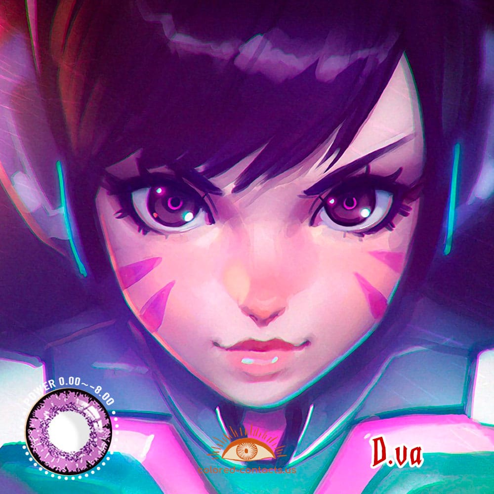 D.va Cosplay Contact Lenses - image 1