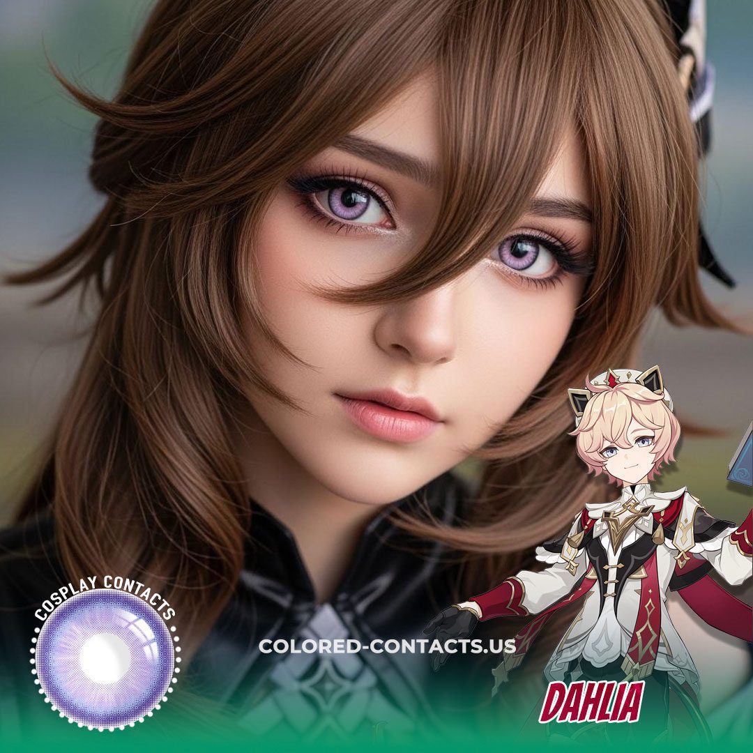 Dahlia Cosplay Contact Lenses - image 1