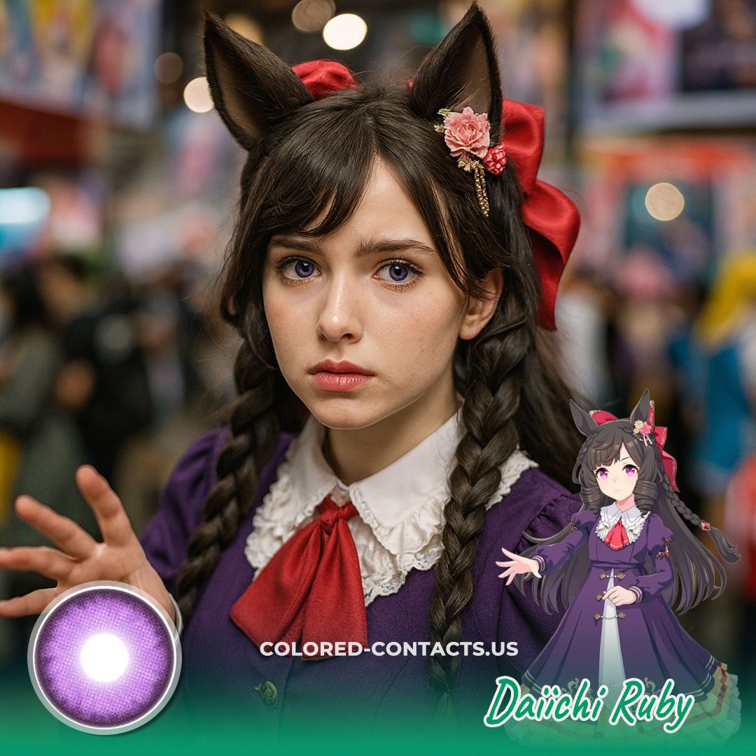 Pretty Derby : Daiichi Ruby Cosplay Contact Lenses - image 1