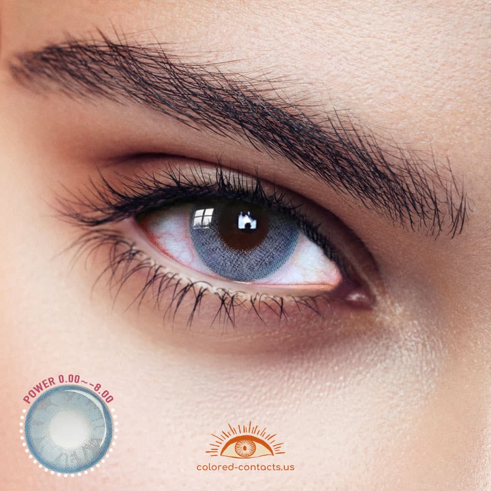 Daisy Blue Colored Contacts - image 1
