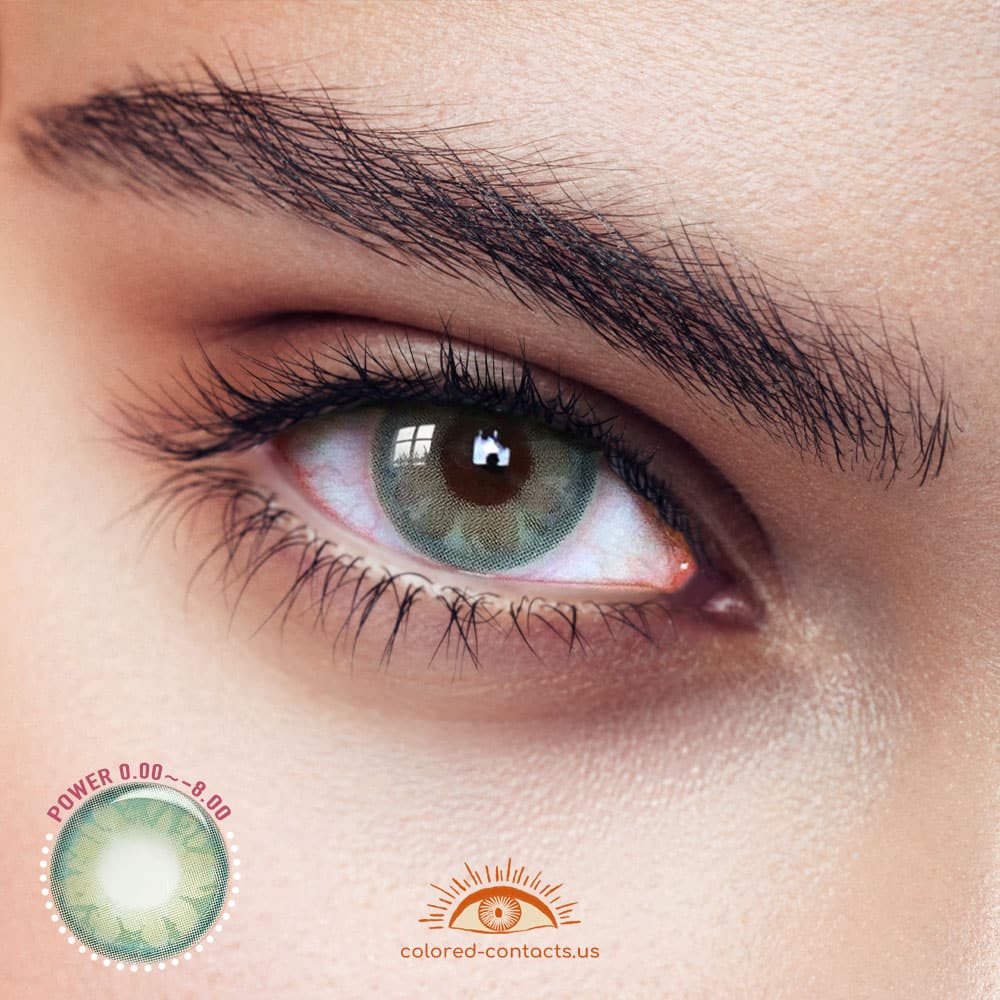 Daisy Green Colored Contacts - image 1