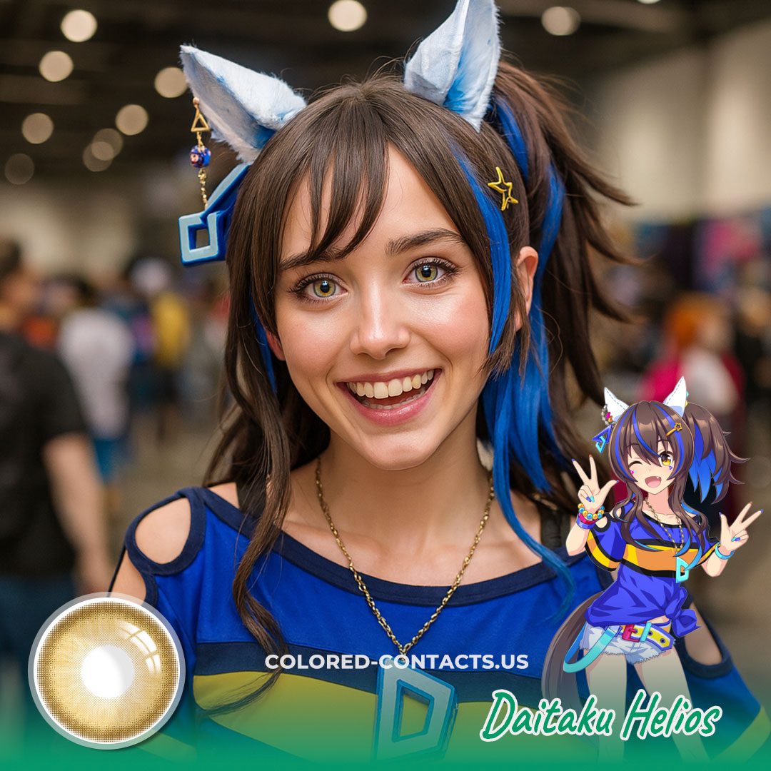 Pretty Derby : Daitaku Helios Cosplay Contact Lenses - image 1
