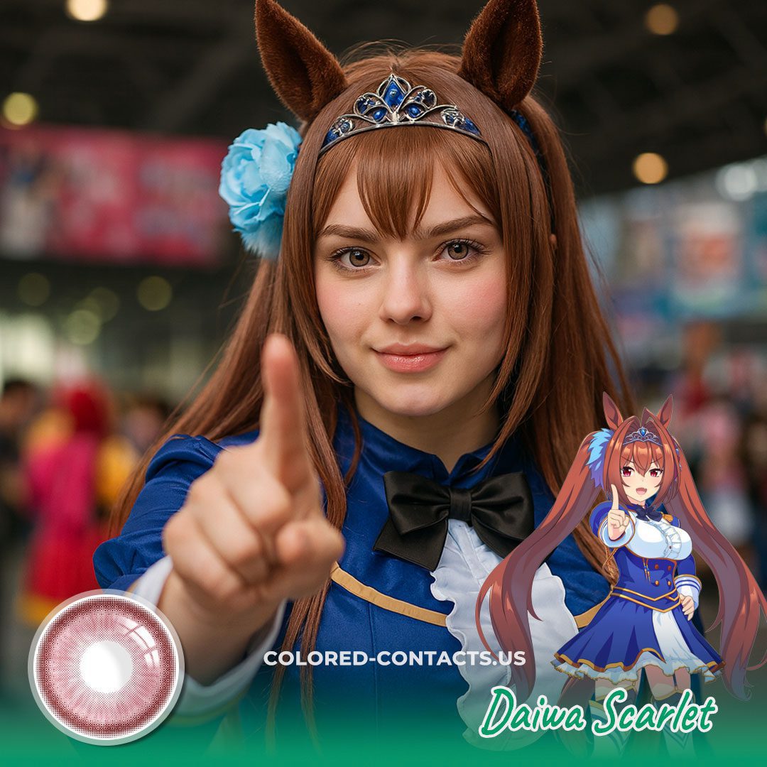 Pretty Derby : Daiwa Scarlet Cosplay Contact Lenses - image 1
