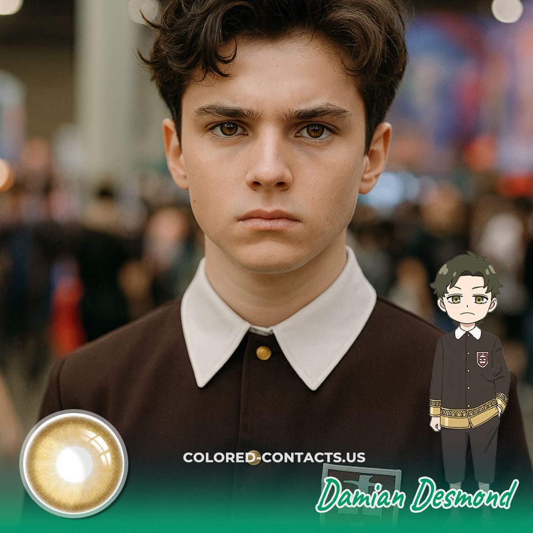 Damian Desmond Cosplay Contact Lenses - Hazel/Brown - image 1