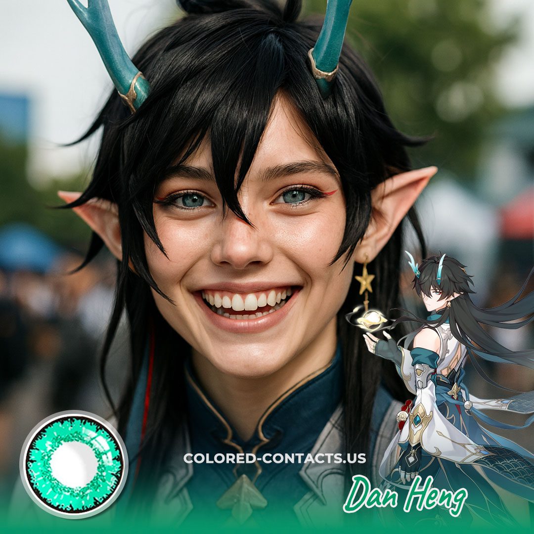 HONKAI : Dan Heng - Imbibitor Lunae Cosplay Contacts - image 1