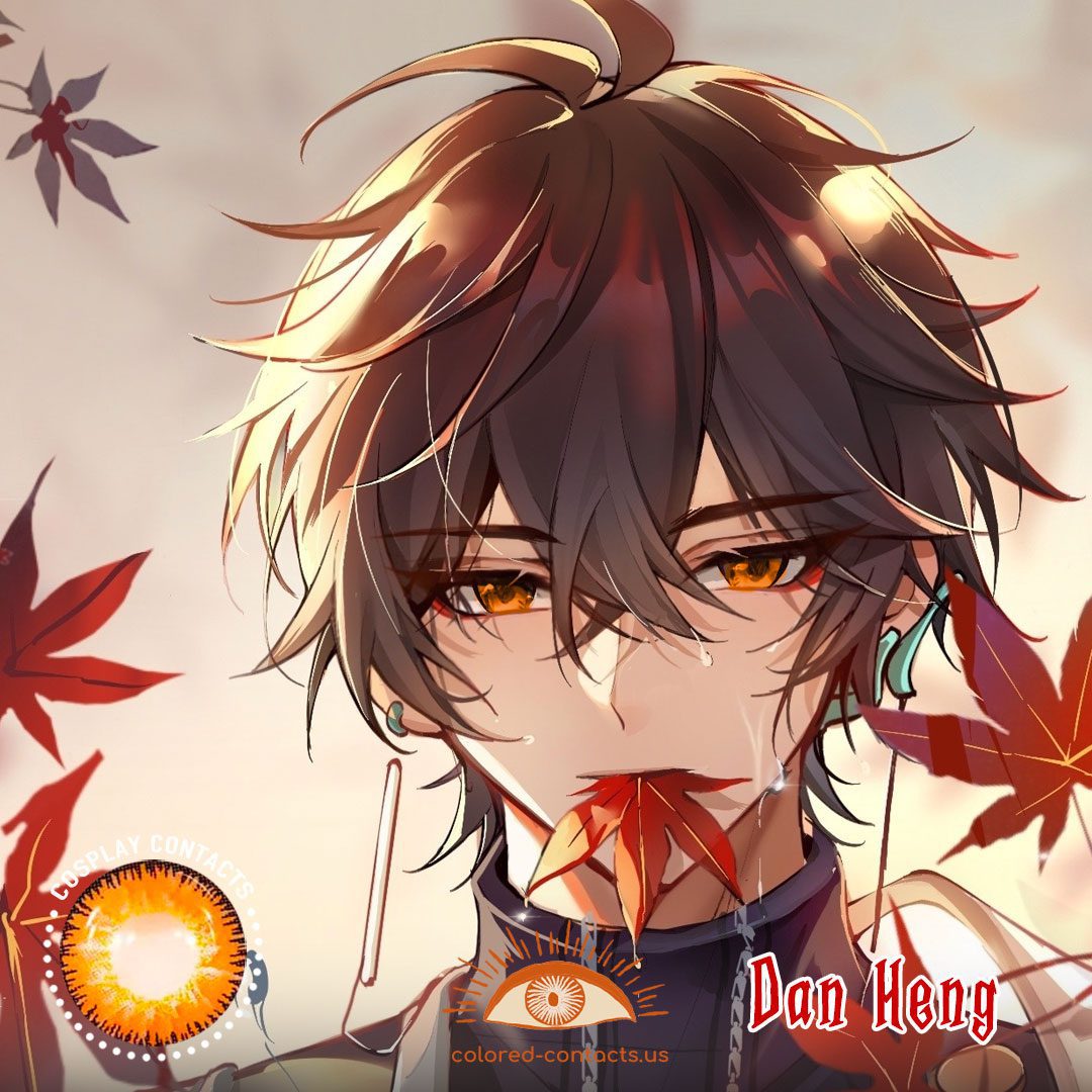 HONKAI : Dan Heng Cosplay Contact Lenses - image 1