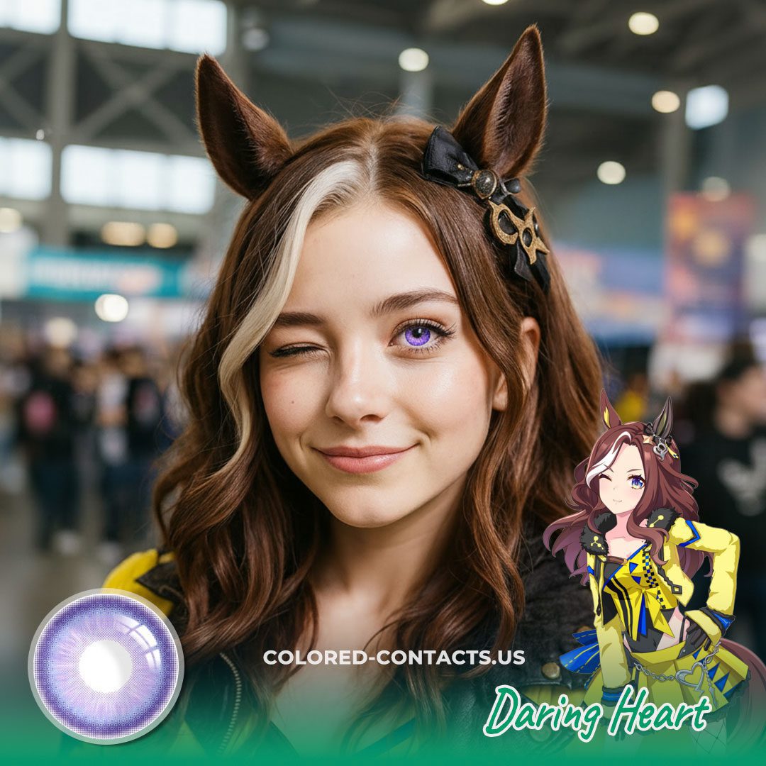 Pretty Derby : Daring Heart Cosplay Contact Lenses - image 1