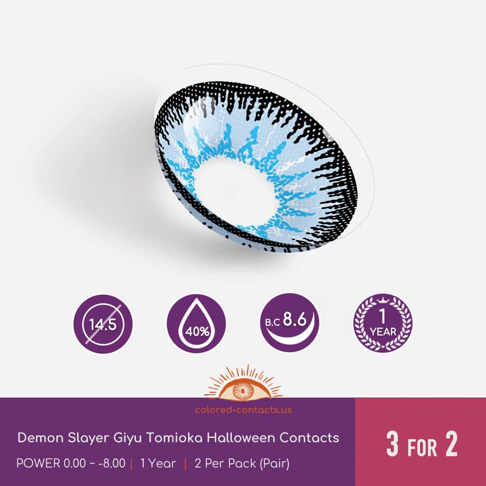 Monster High : River Styxx Cosplay Contact Lenses - thumbnail 3