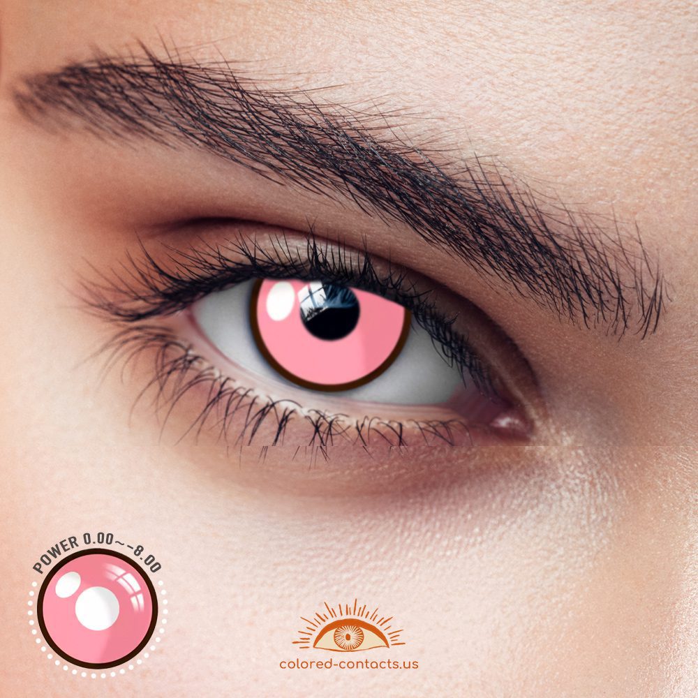 Nezuko Kamado Cosplay Contact Lenses - thumbnail 2