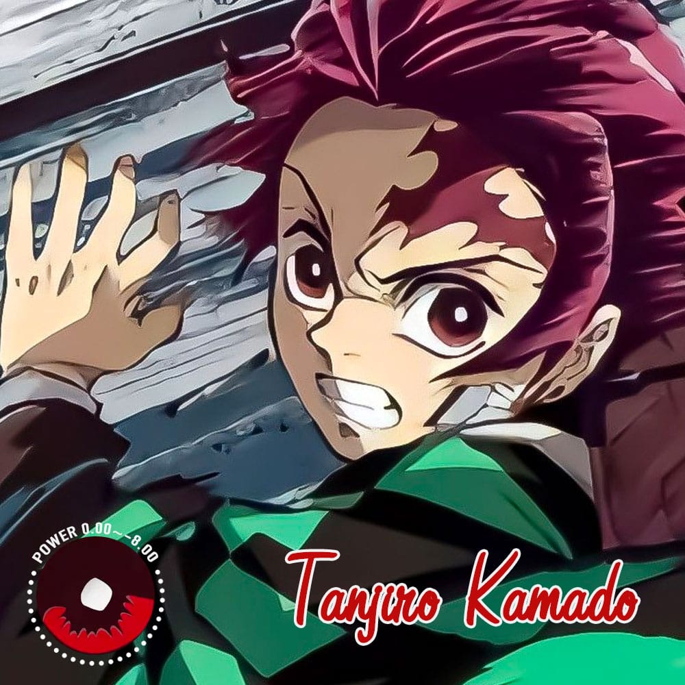 Tanjiro Kamado Halloween Contacts - image 1