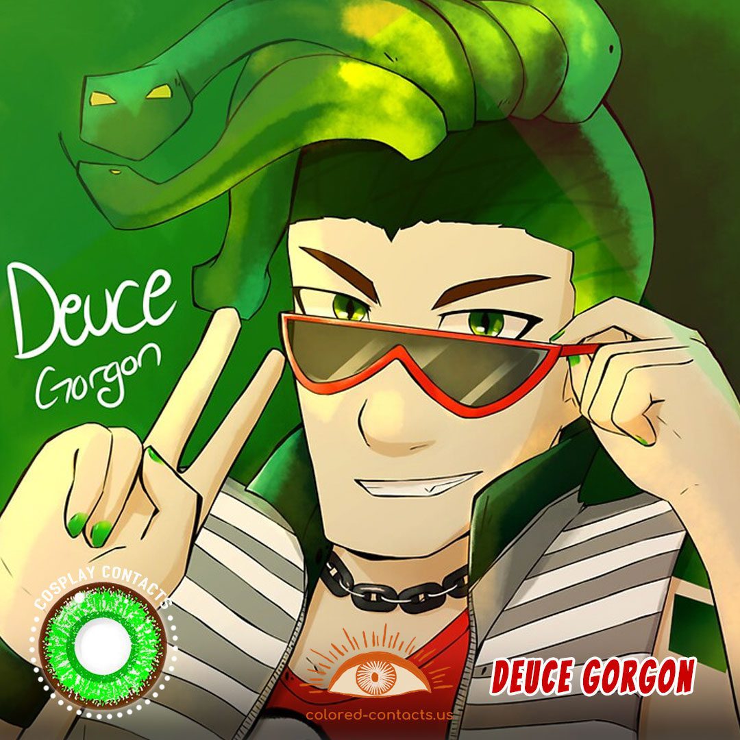 Monster High : Deuce Gorgon Cosplay Contact Lenses - image 1