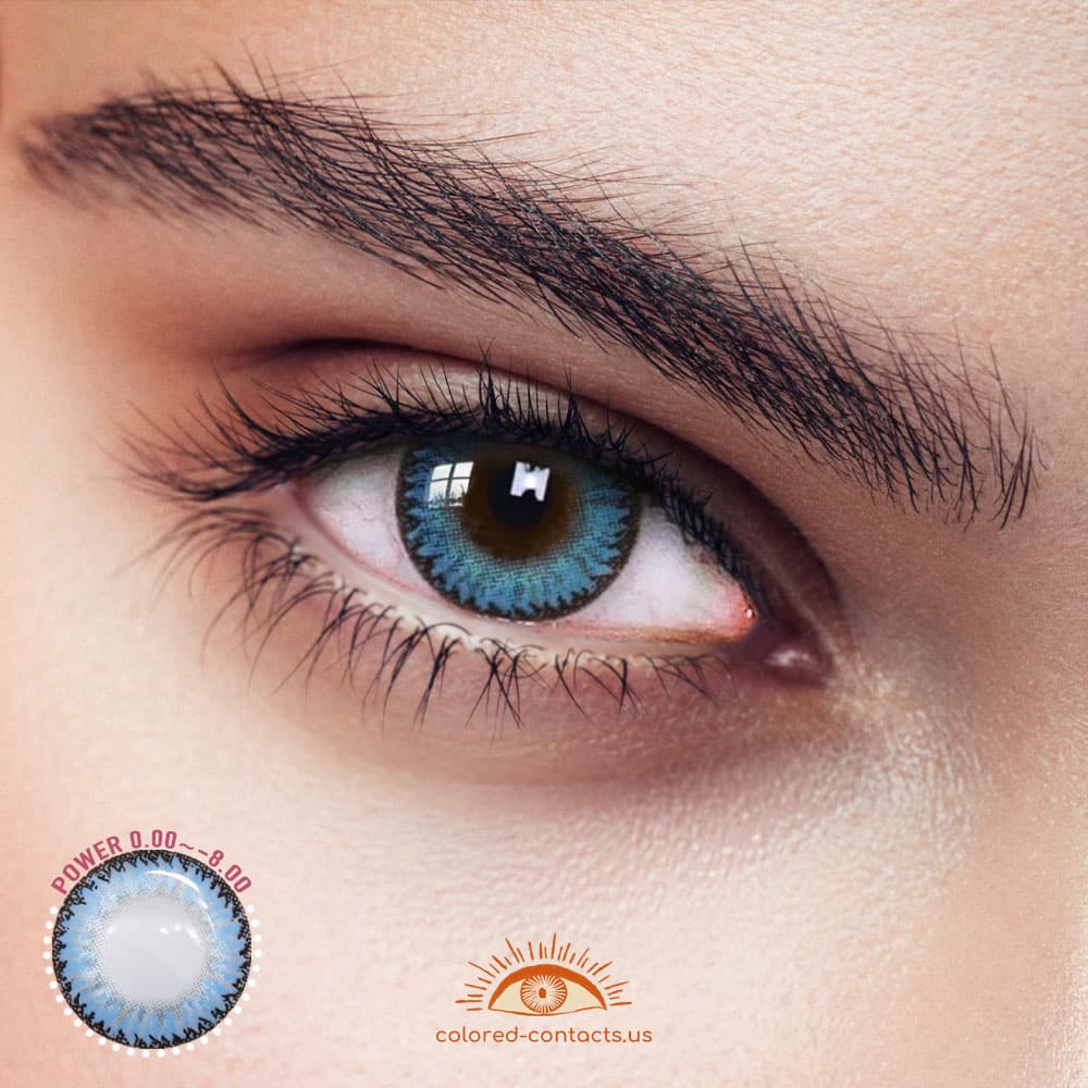 Dodo Blue Colored Contact Lens - image 1