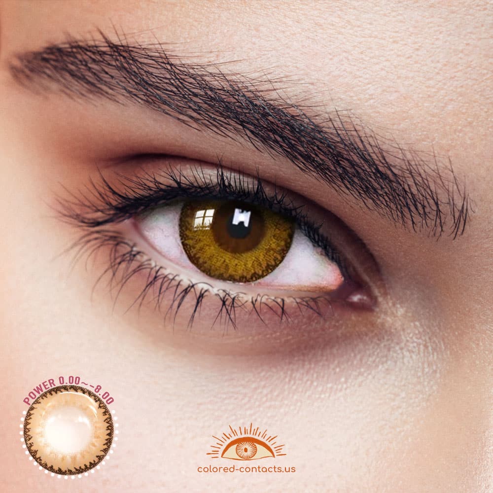 Dodo Brown Colored Contact Lens - image 1