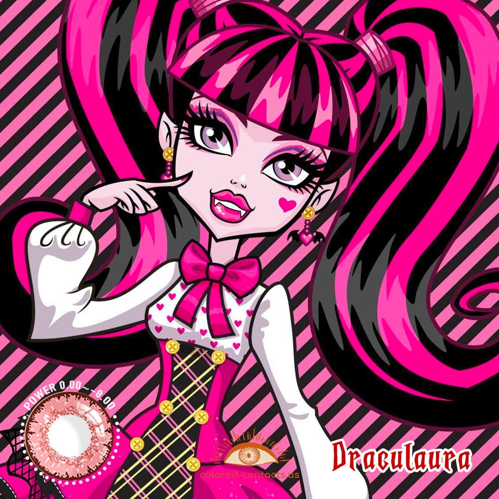 Draculaura Cosplay Contact Lenses - image 1