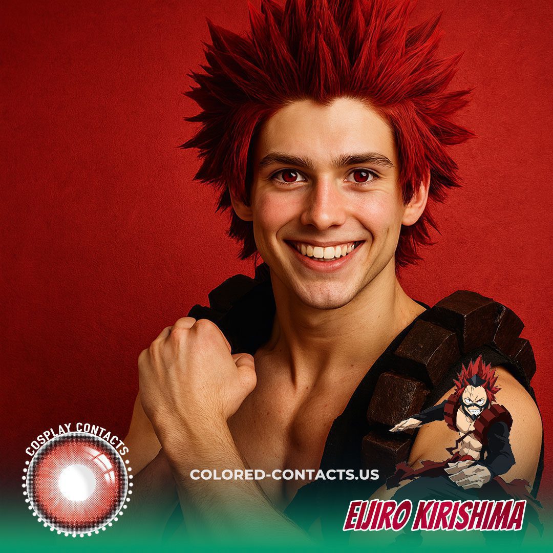 Eijiro Kirishima Cosplay Contact Lenses - image 1