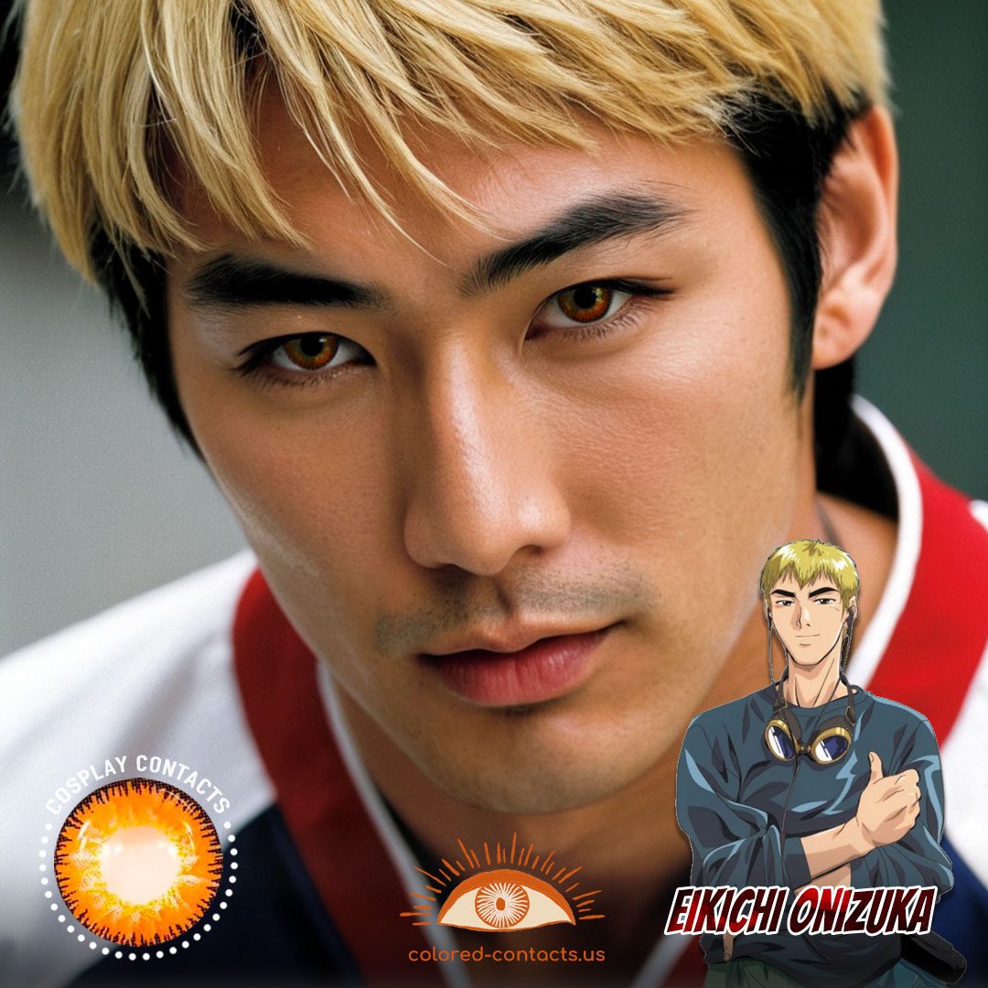 Great Teacher Onizuka: Eikichi Onizuka Cosplay Brown Contact Lenses - image 1