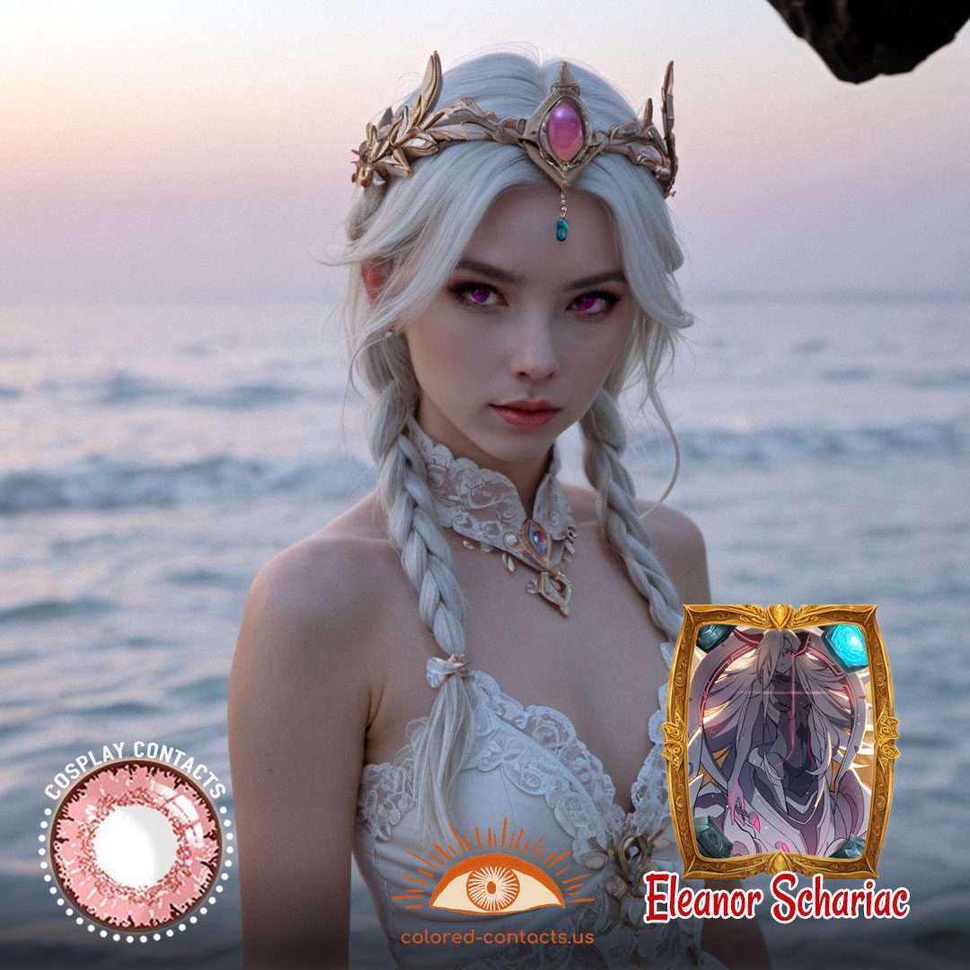Honkai Impact 3rd: Eleanor Schariac Cosplay Contact Lenses - image 1