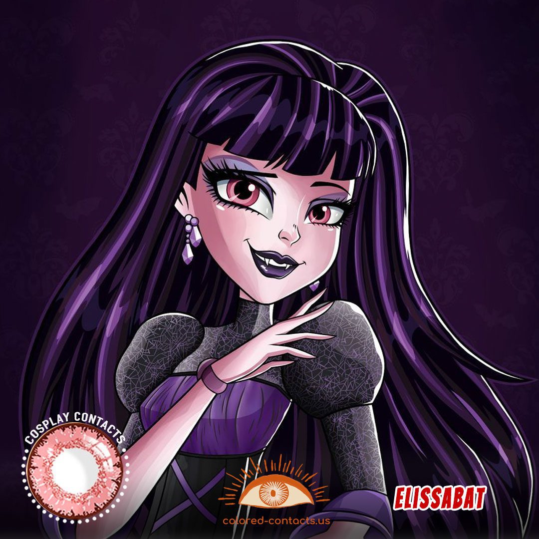 Monster High : Elissabat Cosplay Contact Lenses - image 1