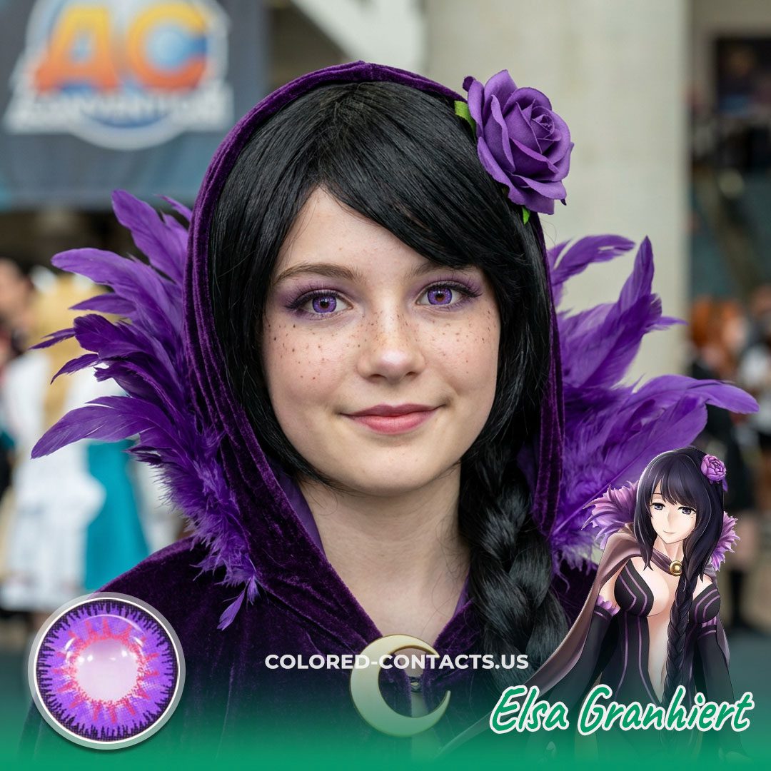 Elsa Granhiert Cosplay Contact Lenses - image 1