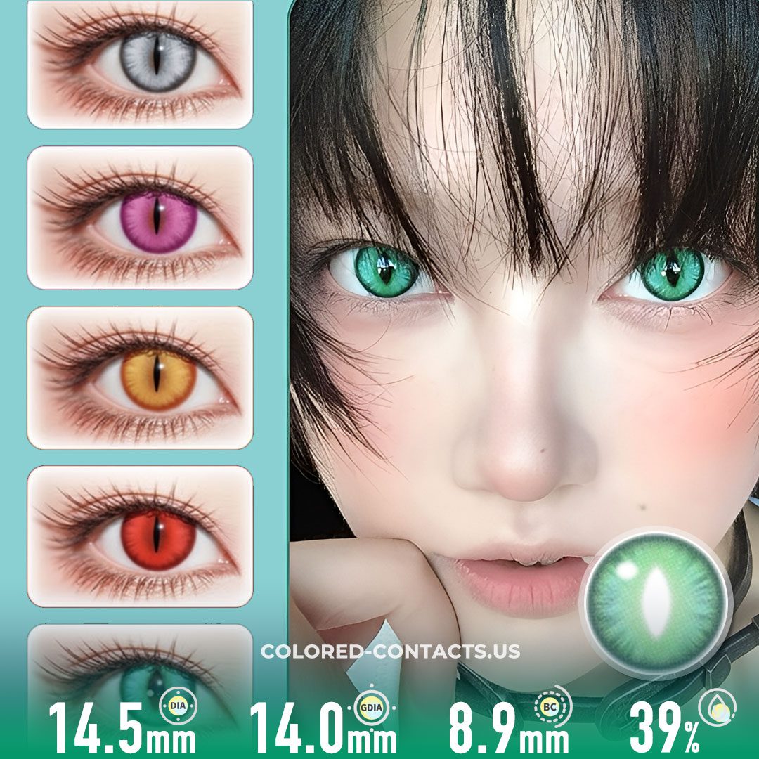 Legoshi Cosplay Contact Lenses  | 4-Piece Set - thumbnail 2
