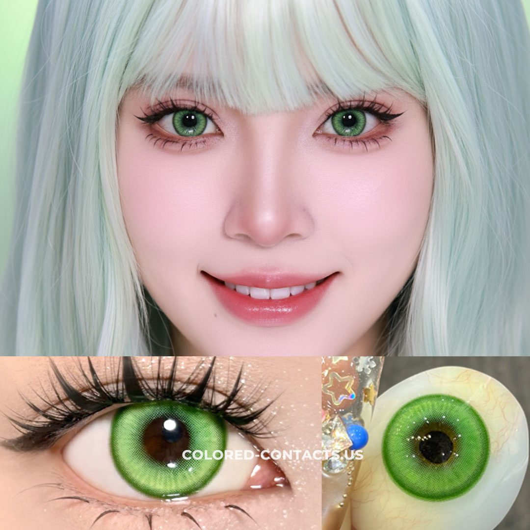 Emerald Jewel Green Contacts | 4-Lens Pack - thumbnail 2