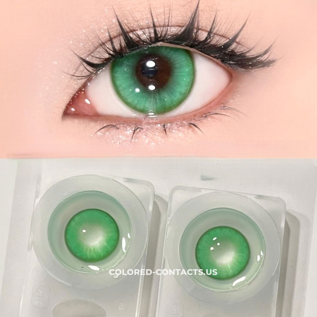 Emerald Radiance Green Contacts | 4-Lens Pack - thumbnail 2