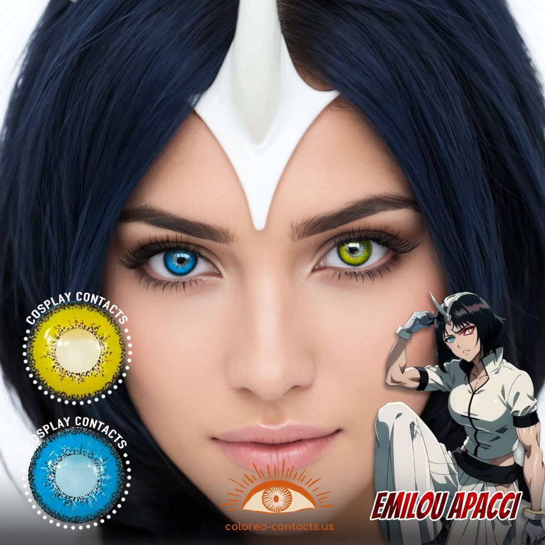 Emilou Apacci Cosplay Heterochromia Contact Lenses - image 1